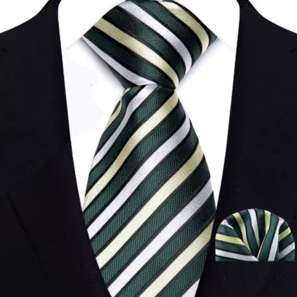 Men's Necktie with Handkerchief
